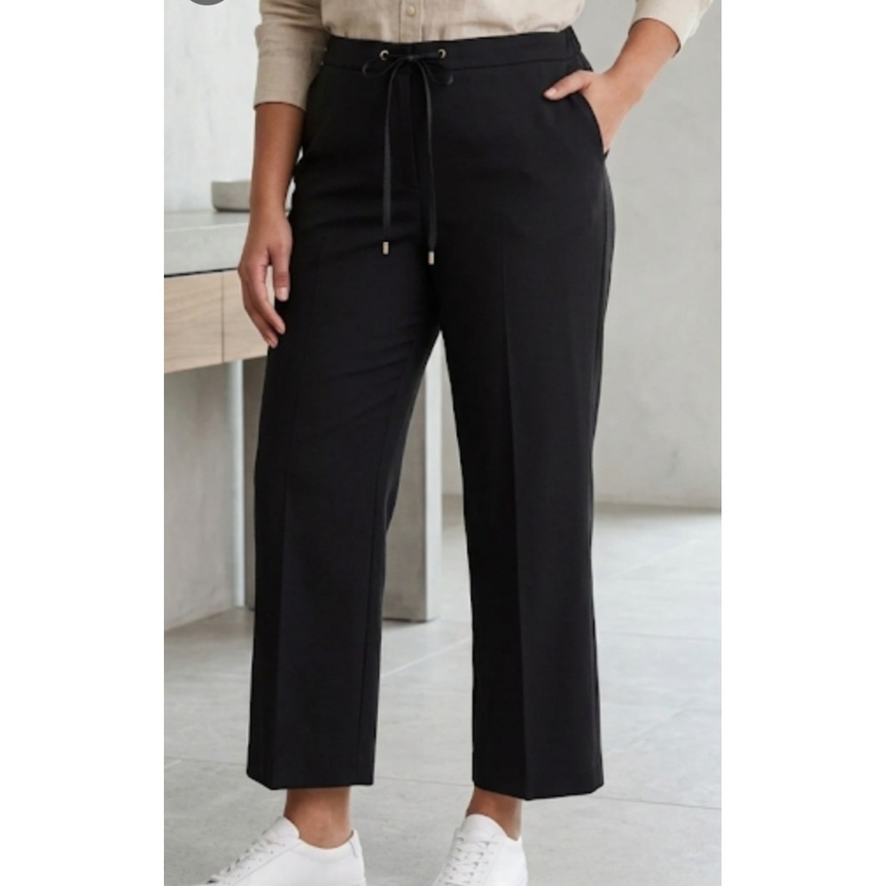 Jones New York Womens Black Pants Size Plus 2X with packed and cordón NWT